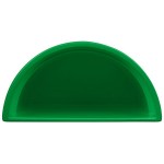 TableCraft CW1312GN 5 Qt. Green Cast Aluminum Half Soup Bowl