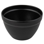 G.E.T. Enterprises FRD36BB Bugambilia 11.6 Qt. Classic Textured Finish Black Resin-Coated Aluminum Miami Round Bowl G.E.T. Enterprises FRD36BB Bugambilia 11.6 Qt. Classic Textured Finish Black Resin-Coated Aluminum Miami Round Bowl