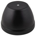 G.E.T. Enterprises FRD36BB Bugambilia 11.6 Qt. Classic Textured Finish Black Resin-Coated Aluminum Miami Round Bowl G.E.T. Enterprises FRD36BB Bugambilia 11.6 Qt. Classic Textured Finish Black Resin-Coated Aluminum Miami Round Bowl