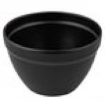 G.E.T. Enterprises FRD36BB Bugambilia 11.6 Qt. Classic Textured Finish Black Resin-Coated Aluminum Miami Round Bowl G.E.T. Enterprises FRD36BB Bugambilia 11.6 Qt. Classic Textured Finish Black Resin-Coated Aluminum Miami Round Bowl