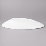 Bon Chef 1100014P Slanted Oval 26 oz. White Porcelain Bowl - 6/Pack Bon Chef 1100014P Slanted Oval 26 oz. White Porcelain Bowl - 6/Pack
