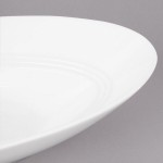 Bon Chef 1100014P Slanted Oval 26 oz. White Porcelain Bowl - 6/Pack Bon Chef 1100014P Slanted Oval 26 oz. White Porcelain Bowl - 6/Pack