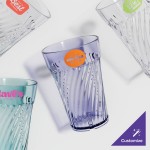 GET 2220-1-BL Tahiti 20 oz. Blue Customizable SAN Plastic Tumbler - 72/Case GET 2220-1-BL Tahiti 20 oz. Blue Customizable SAN Plastic Tumbler - 72/Case