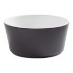 American Metalcraft Unity 24 oz. Grapihte Tapered Melamine Bowl