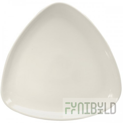 Oneida Buffalo Cream White Ware by 1880 Hospitality F9000000137T 8 3/4