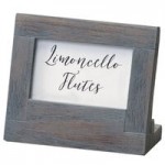 Cal-Mil 3826-1124-83 Ashwood Gray Oak Wood Notched Rectangular Riser Shelf - 11 Cal-Mil 3826-1124-83 Ashwood Gray Oak Wood Notched Rectangular Riser Shelf - 11