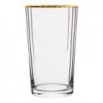 10 Strawberry Street Grace 6 oz. Gold Rimmed Flute Glass - 24/Case 10 Strawberry Street Grace 6 oz. Gold Rimmed Flute Glass - 24/Case