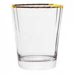 10 Strawberry Street Grace 6 oz. Gold Rimmed Flute Glass - 24/Case 10 Strawberry Street Grace 6 oz. Gold Rimmed Flute Glass - 24/Case