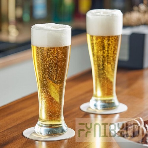Libbey 1604 16 oz. Customizable Giant Pilsner Glass - 24/Case
