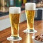 Libbey 1604 16 oz. Customizable Giant Pilsner Glass - 24/Case Libbey 1604 16 oz. Customizable Giant Pilsner Glass - 24/Case
