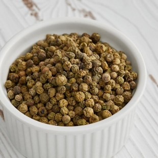 Regal Green Peppercorns - 3.5 lb. - 4/Case