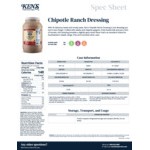 Ken's Foods Chipotle Ranch Dressing 1 Gallon - 4/Case Ken's Foods Chipotle Ranch Dressing 1 Gallon - 4/Case