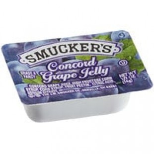 Heinz 0.5 oz. Concord Grape Jelly Portion Cups - 200/Case Heinz 0.5 oz. Concord Grape Jelly Portion Cups - 200/Case