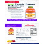 Dr. Smoothie Refreshers Peach Mango Refresher Beverage 1:1 Concentrate 46 fl. oz. Dr. Smoothie Refreshers Peach Mango Refresher Beverage 1:1 Concentrate 46 fl. oz.