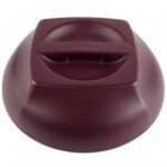 Cambro MDSHD9487 Harbor Collection Cranberry 10 1/4