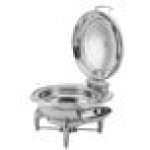 Walco Idol from Steelite International WLWI6LML 7 Qt. Round Stainless Steel Chafer with Base and Metal Lid Walco Idol from Steelite International WLWI6LML 7 Qt. Round Stainless Steel Chafer with Base and Metal Lid