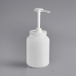 Choice Condiment Pump Kit with 1 oz. Pump and 1/2 Gallon Jug