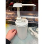 Choice Condiment Pump Kit with 1 oz. Pump and 1/2 Gallon Jug