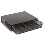 Safco 3274BL Black 1 Drawer Coffee Pod Organizer - 12 1/2 Safco 3274BL Black 1 Drawer Coffee Pod Organizer - 12 1/2