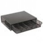 Safco 3274BL Black 1 Drawer Coffee Pod Organizer - 12 1/2 Safco 3274BL Black 1 Drawer Coffee Pod Organizer - 12 1/2