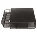 Safco 3274BL Black 1 Drawer Coffee Pod Organizer - 12 1/2 Safco 3274BL Black 1 Drawer Coffee Pod Organizer - 12 1/2
