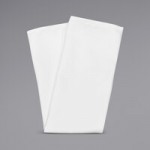 Snap Drape 54682222NH010 White Milan Satin Band Cloth Napkin, 22 Snap Drape 54682222NH010 White Milan Satin Band Cloth Napkin, 22