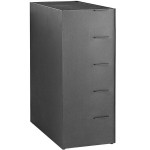 KleanTake by ServSense Black Countertop Cup Dispenser / Lid Organizer - 10 Slot
