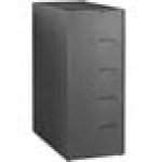 KleanTake by ServSense Black Countertop Cup Dispenser / Lid Organizer - 10 Slot