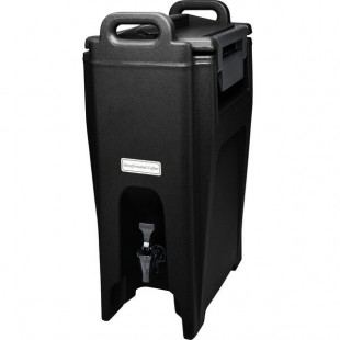 Cambro UC500110 Ultra Camtainer® 5.25 Gallon Black Insulated Beverage Dispenser Cambro UC500110 Ultra Camtainer® 5.25 Gallon Black Insulated Beverage Dispenser