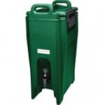 Cambro UC500110 Ultra Camtainer® 5.25 Gallon Black Insulated Beverage Dispenser