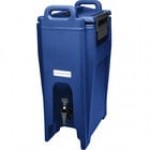 Cambro UC500110 Ultra Camtainer® 5.25 Gallon Black Insulated Beverage Dispenser