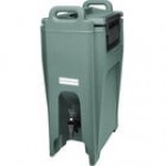 Cambro UC500110 Ultra Camtainer® 5.25 Gallon Black Insulated Beverage Dispenser