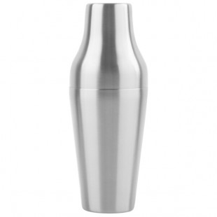 TableCraft 10520 20 oz. Brushed Stainless Steel 2-Piece Cocktail Shaker TableCraft 10520 20 oz. Brushed Stainless Steel 2-Piece Cocktail Shaker