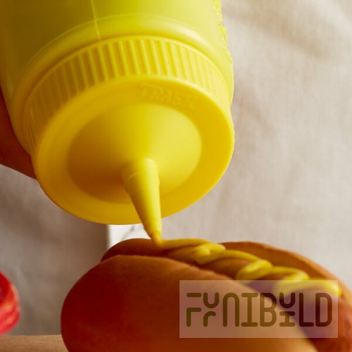 Vollrath 4913-08 Traex® Yellow Single Tip Wide Mouth Bottle Cap