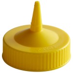 Vollrath 4913-08 Traex® Yellow Single Tip Wide Mouth Bottle Cap Vollrath 4913-08 Traex® Yellow Single Tip Wide Mouth Bottle Cap