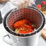 Vollrath 68290 Wear-Ever 32 Qt. Replacement Boiler / Fryer Basket for 68269