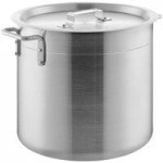 Choice 12 Qt. Standard Weight Aluminum Stock Pot