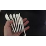 OXO 11111002 Good Grips 1/8 tsp. to 1 Tbsp. 7-Piece White Measuring Spoon Set