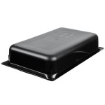 Vollrath 9004420 Super Pan® Full Size Black High Heat Plastic Food Pan - 4 Vollrath 9004420 Super Pan® Full Size Black High Heat Plastic Food Pan - 4