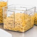 Rubbermaid® 6 Qt. Clear Square Polycarbonate Food Storage Container