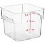 Rubbermaid® 6 Qt. Clear Square Polycarbonate Food Storage Container