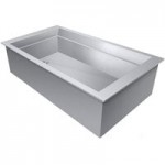 Hatco IWB-2 Two Pan Slanted Drop-In Ice-Cooled Food Well