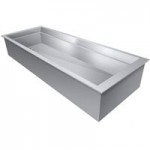 Hatco IWB-2 Two Pan Slanted Drop-In Ice-Cooled Food Well