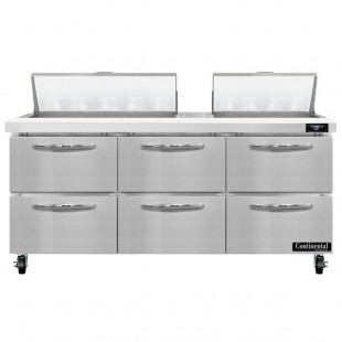 Continental Refrigerator SW72-N-18-D 72