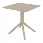 Siesta Lisa Taupe Resin Outdoor Dining Arm Chair Siesta Lisa Taupe Resin Outdoor Dining Arm Chair