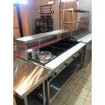 Scratch and Dent Vollrath 38054 Single Deck Cafeteria Guard with Acrylic Panel for Vollrath 4 Well / Pan Hot or Cold Food Tables