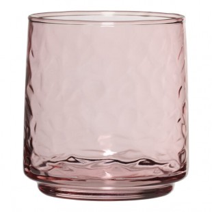 Anchor Hocking Brockhill 12 oz. Rosewater Pink Rocks / Old Fashioned Glass - 12/Case Anchor Hocking Brockhill 12 oz. Rosewater Pink Rocks / Old Fashioned Glass - 12/Case