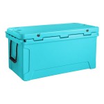 CaterGator CG100BL Sky Blue 110 Qt. Rotomolded Outdoor Cooler / Ice Chest