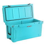CaterGator CG100BL Sky Blue 110 Qt. Rotomolded Outdoor Cooler / Ice Chest