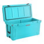 CaterGator CG100BL Sky Blue 110 Qt. Rotomolded Outdoor Cooler / Ice Chest